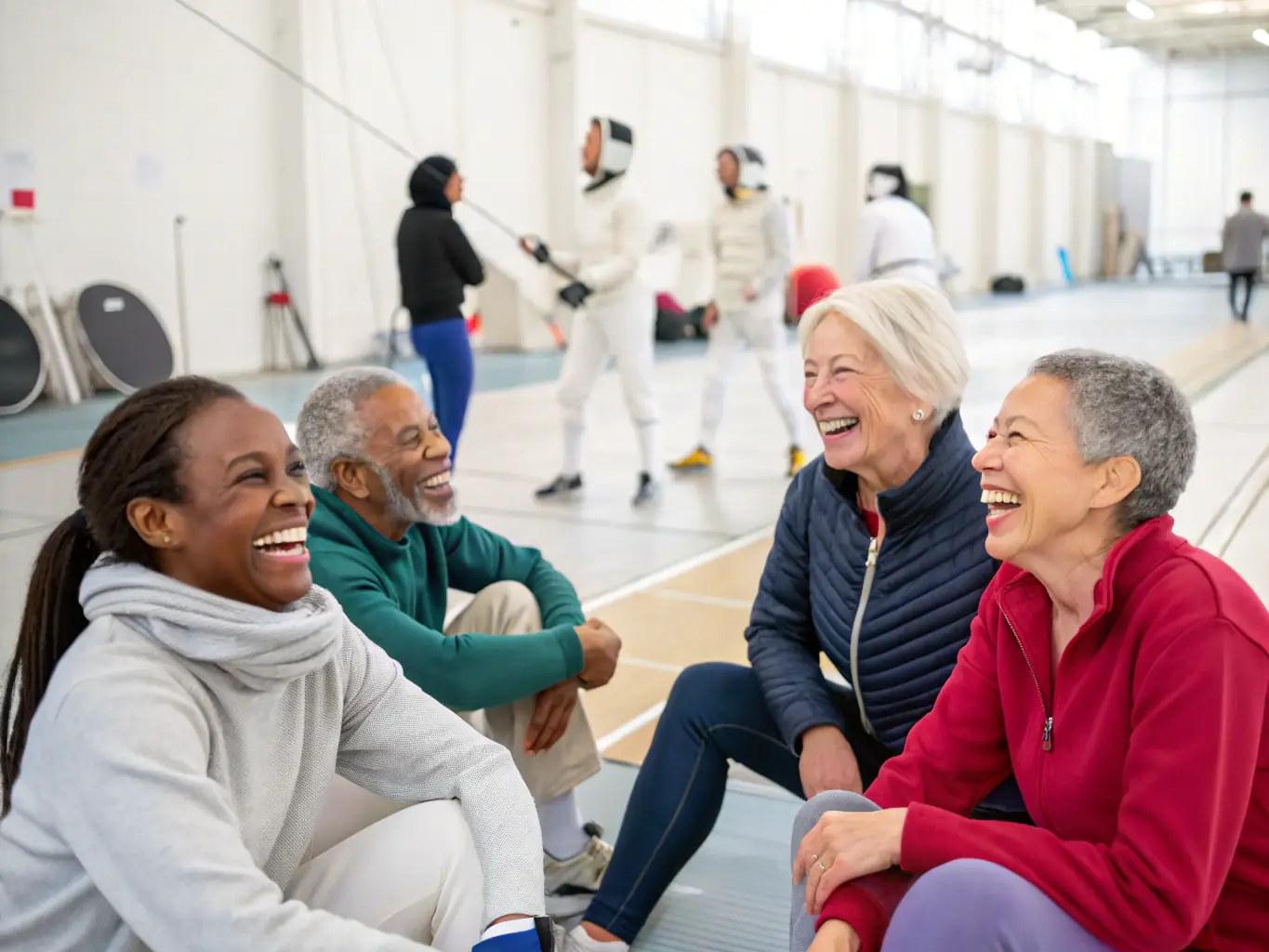 CATCH ROYAN ORION CLUB members participating in a community event, demonstrating the club's commitment to local engagement and support.